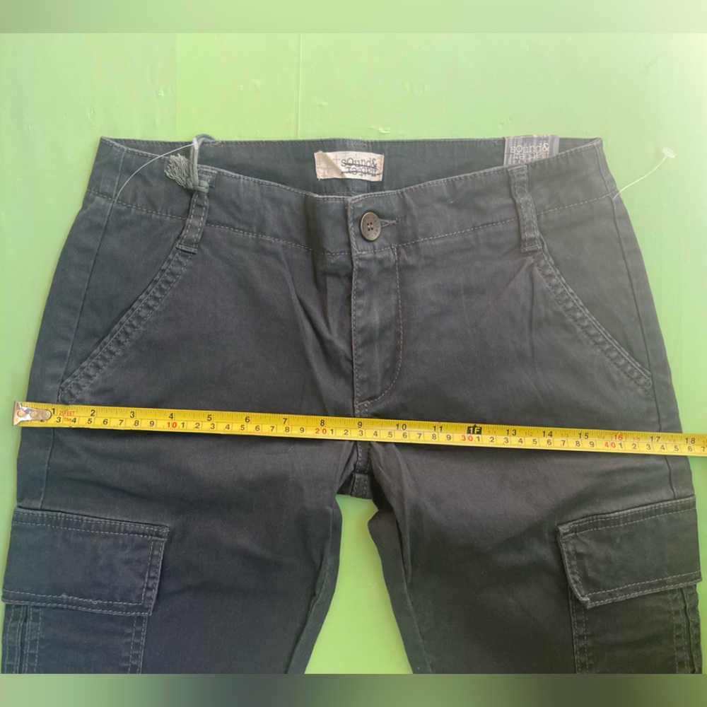 LOW RISE CARGO Sound & Matter Navy Blue Casual Pants NEW WITH TAGS SIZE 0 - Picture 11 of 14